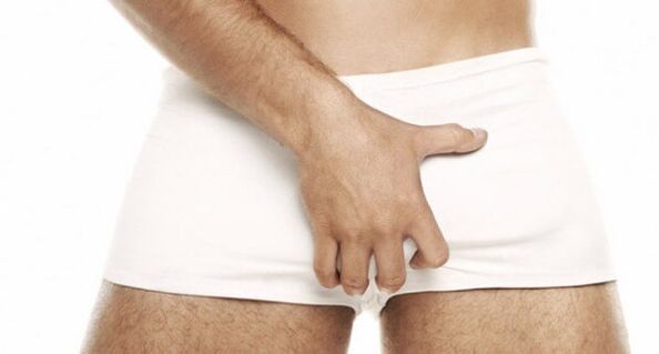 Un uomo con scarsa potenza