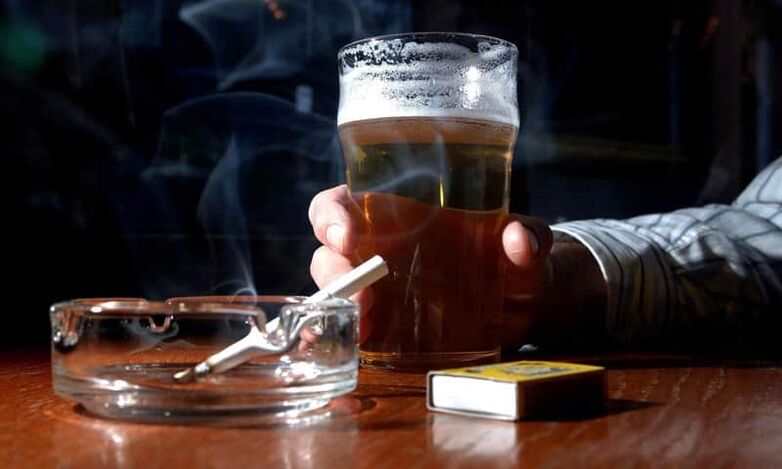 l'alcol riduce la potenza