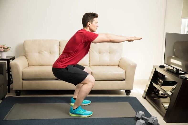 squat per migliorare la potenza